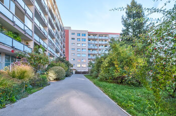 Zelený vnitroblok - Pronájem bytu 3+1 v osobním vlastnictví 69 m², Praha 6 - Řepy