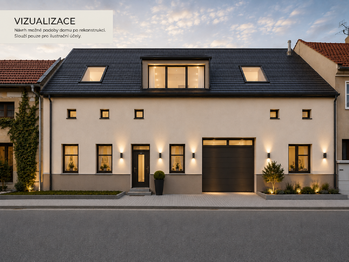 vizualizace, po možné rekontrukci - Prodej ubytovacího zařízení 175 m², Drysice 