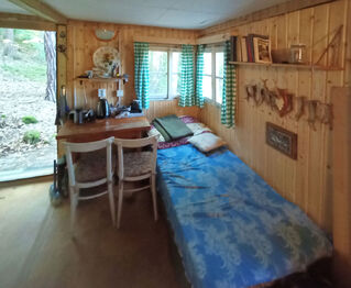 Všechno je stylově dřevěné, - Prodej chaty / chalupy 15 m², Hřivice