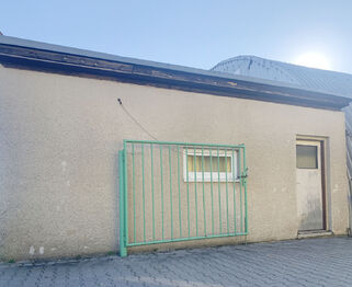 vstup za oplocením  - Pronájem garáže 27 m², Rakovník