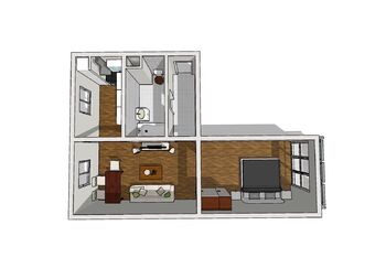 Pronájem bytu 2+kk v osobním vlastnictví 50 m², Vrchlabí
