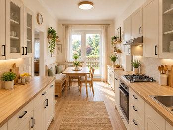 Vizualizace - kuchyň - Prodej domu 85 m², Sedlnice