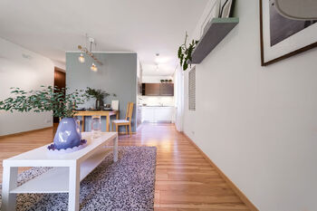 obývací pokoj - Prodej bytu 2+kk v osobním vlastnictví 56 m², Brno