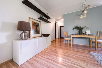 obývací pokoj - Prodej bytu 2+kk v osobním vlastnictví 56 m², Brno