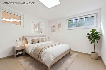 hostinský pokoj vizualizace - Prodej domu 204 m², Roudnice nad Labem