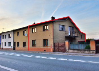 Celek, pohled ze silnice - Prodej domu 125 m², Přelouč