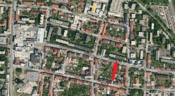 letecká mapa - Prodej bytu 3+1 v družstevním vlastnictví 84 m², České Budějovice