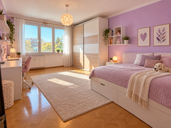 dětský pokoj- možné zařízení - Prodej bytu 3+1 v družstevním vlastnictví 84 m², České Budějovice