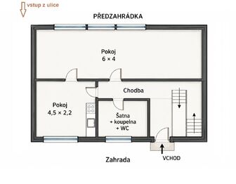 Prodej domu 180 m², Praha 4 - Krč
