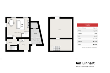 Prodej domu 57 m², Lnáře