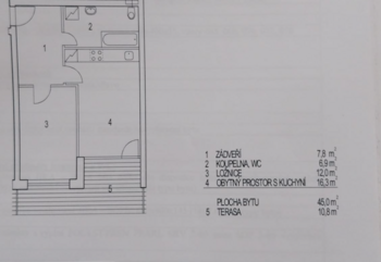 Prodej bytu 2+kk v osobním vlastnictví 54 m², Brno