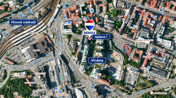 Pronájem garážového stání, Brno