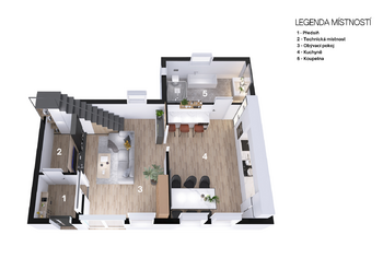 Pronájem bytu 3+1 v osobním vlastnictví 129 m², Ostrava