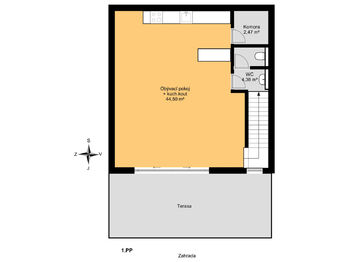 Pronájem domu 98 m², Praha 5 - Košíře