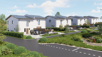 příjezdová komunikace - Prodej domu 108 m², Líšnice