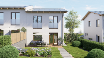 pohled ze zahrady - Prodej domu 108 m², Líšnice 