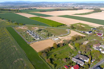 pohled do zahrad směrem na Zábřeh - Prodej domu 108 m², Líšnice