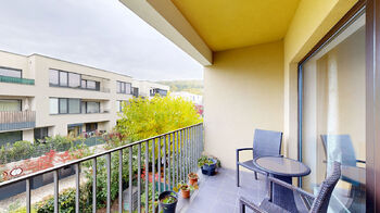 lodžie 6 m2 - Prodej bytu 3+kk v osobním vlastnictví 68 m², Praha 4 - Modřany