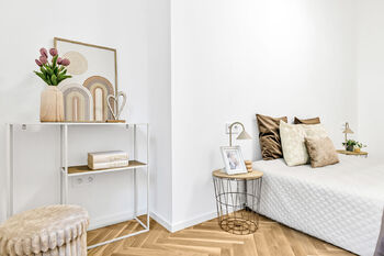 Ložnice - Prodej bytu 2+kk v osobním vlastnictví 49 m², Praha 2 - Vinohrady 