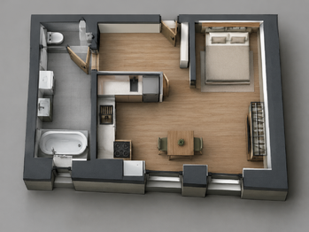 Prodej bytu 1+kk v osobním vlastnictví 29 m², Dvůr Králové nad Labem
