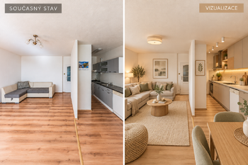 Prodej bytu 3+1 v osobním vlastnictví 77 m², Praha 10 - Petrovice