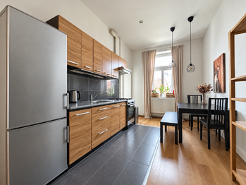 kuchyně - Pronájem bytu 2+1 v osobním vlastnictví 65 m², Plzeň 