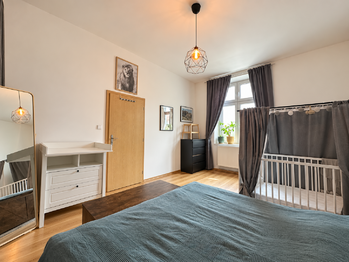 ložnice - Pronájem bytu 2+1 v osobním vlastnictví 65 m², Plzeň