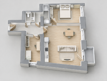 Prodej bytu 3+kk v osobním vlastnictví 51 m², Dvůr Králové nad Labem