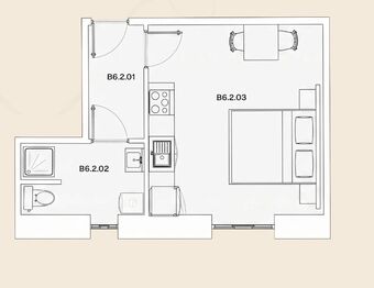 Prodej bytu 1+kk v osobním vlastnictví 26 m², Dvůr Králové nad Labem