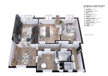 Lucie Krechterová I +420 721 415 122 I lucie.krechterova@remax.cz - Prodej bytu 4+1 v osobním vlastnictví 80 m², Hlučín