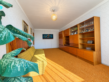 Obývací pokoj - Prodej bytu 4+1 v osobním vlastnictví 76 m², Benátky nad Jizerou