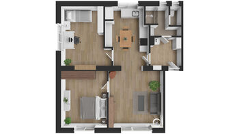 Prodej bytu 3+1 v osobním vlastnictví 64 m², Plzeň