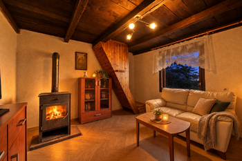 Vizualizace pokoje - Prodej chaty / chalupy 55 m², Malé Žernoseky