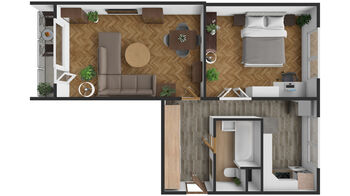 Prodej bytu 2+1 v družstevním vlastnictví 52 m², Most