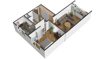 Prodej bytu 2+1 v družstevním vlastnictví 52 m², Most