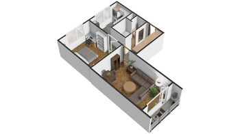Prodej bytu 2+1 v družstevním vlastnictví 52 m², Most