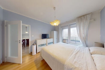 Ložnice - Prodej bytu 2+kk v osobním vlastnictví 55 m², Praha 4 - Modřany