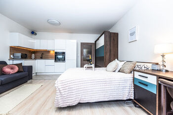 Pronájem bytu 1+kk v osobním vlastnictví 33 m², Praha 9 - Kyje