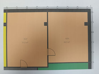 Pronájem kancelářských prostor 60 m², Praha 3 - Vinohrady