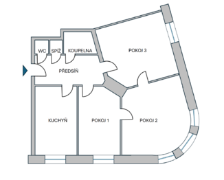 Pronájem bytu 3+1 v osobním vlastnictví 97 m², Praha 10 - Vršovice