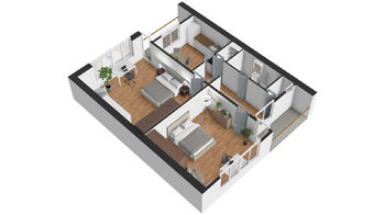 2. nadzemní podlaží - Prodej domu 274 m², Jilemnice