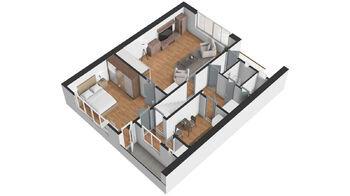 1. nadzemní podlaží - Prodej domu 274 m², Jilemnice