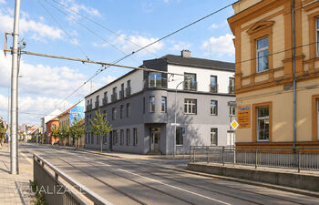 vizualizace nadstavby bytového domu - Prodej bytu atypický v osobním vlastnictví 329 m², Brno