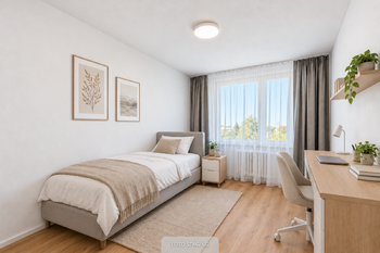 Pokoj 2 - vizualizace - Prodej bytu 4+kk v osobním vlastnictví 92 m², Kostelec nad Černými lesy
