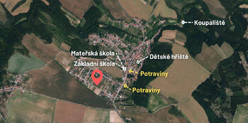Prodej pozemku 1409 m², Hluboké Mašůvky