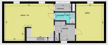 Pronájem bytu 2+kk v osobním vlastnictví 70 m², Nymburk