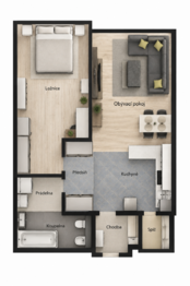 Pronájem bytu 2+kk v osobním vlastnictví 70 m², Praha 6 - Vokovice