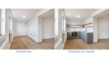 Vizualizace kk - Prodej bytu 3+kk v osobním vlastnictví 61 m², Beroun