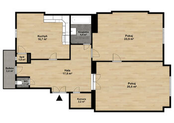 Prodej bytu 2+1 v osobním vlastnictví 92 m², Praha 6 - Bubeneč