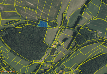 Prodej pozemku 40621 m², Cetyně